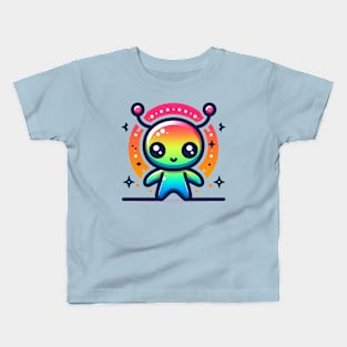 Cosmic Cartoon Cutie Kids T-Shirt